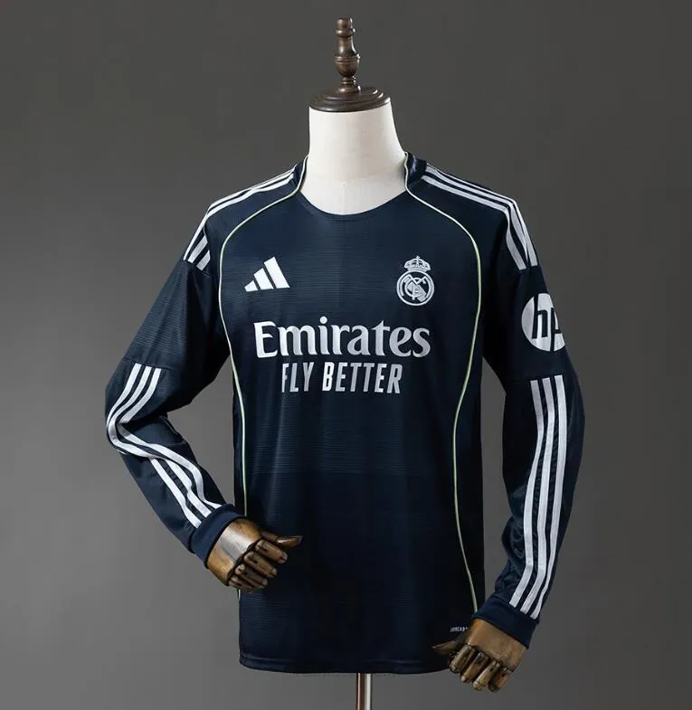 Camiseta Real Madrid 2ª Equipación 25/26 ML ¡¡Cómo regalado bicoca de campeonato!