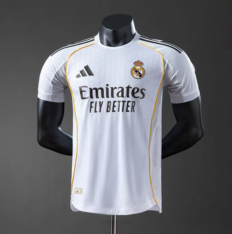 Camiseta Real Madrid 1ª Equipación 25/26 Authentic Preciaco espectacular