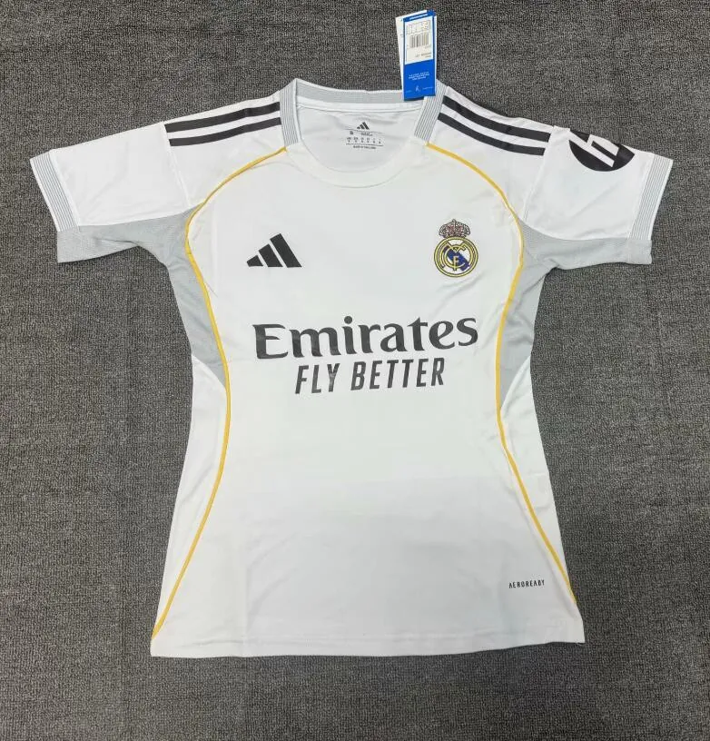 Camiseta Real Madrid Primera Equipación 25/26 Mujer ¡¡Ni te imaginas espectacular oferta de fábrica!