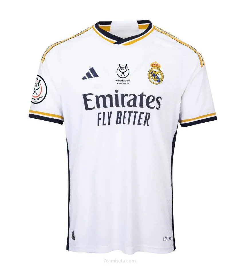 Camiseta Super Copa Real Madrid Primera Equipación 2023/24 No lo dejes escapar más barato que nunca