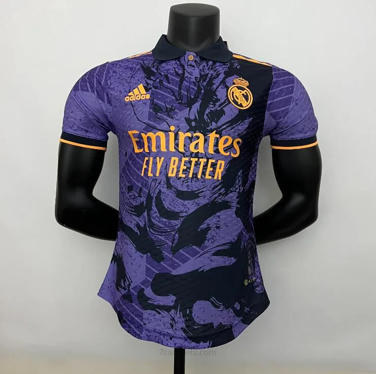 Camiseta Real Madrid 23/24 Edición Especial Morado ¡¡Vaya bestial liquidación de la temporada!