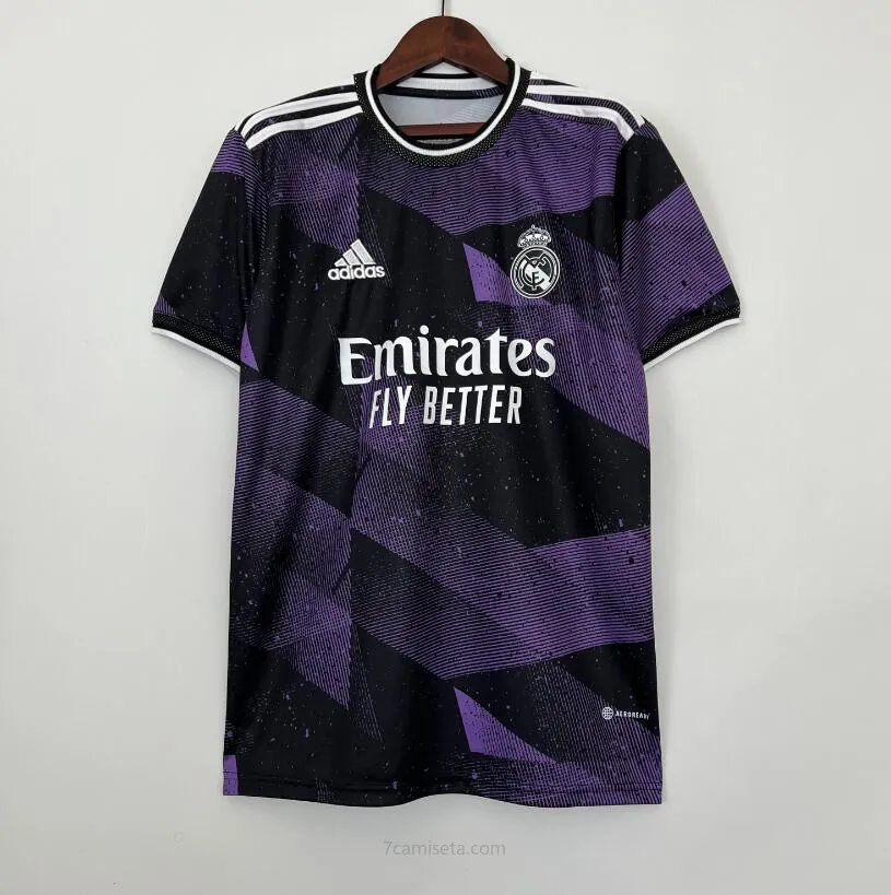 Camiseta Real Madrid Morado 23/24 Descuento divino con devolución gratis