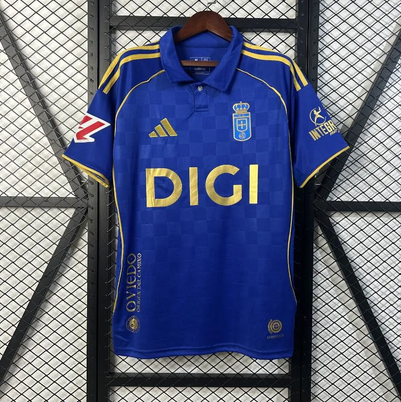 Camiseta Real Oviedo Primera Equipación 25/26 Date prisa con devolución gratis