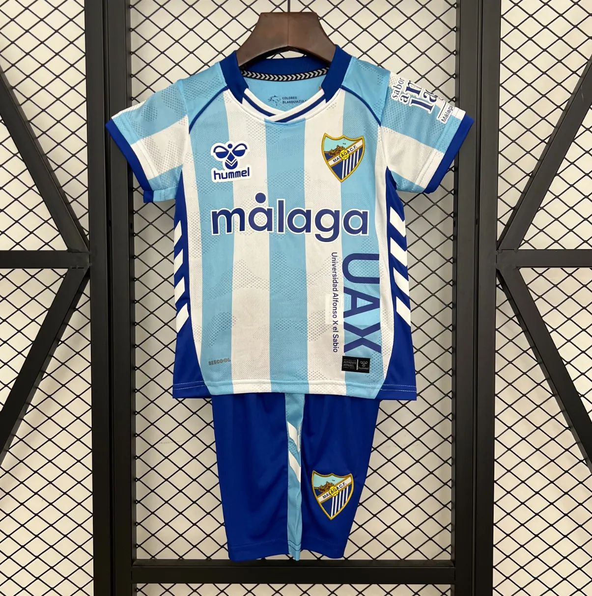 Camiseta Málaga Cf 1ª Equipación 25/26 Niño Asequible rebajón, llévatelo de derribo