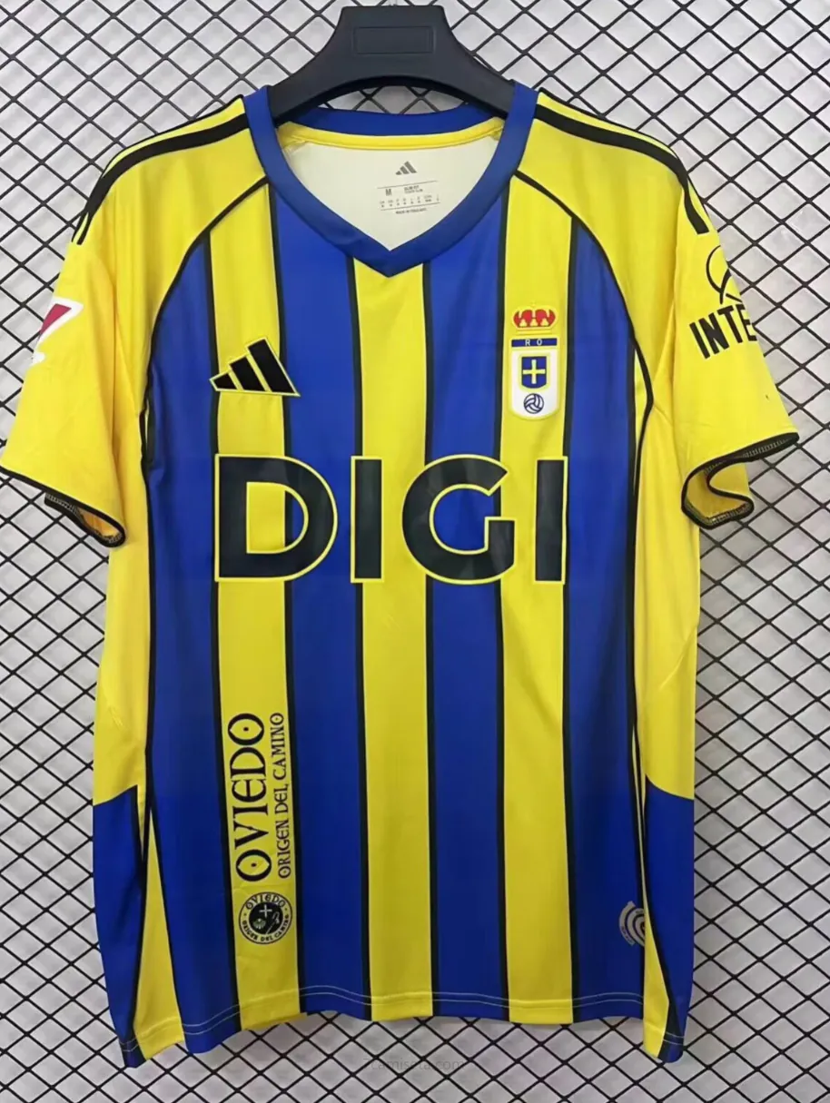 Camiseta Real Oviedo 2ª Equipación 25/26 Rebajado chollo, reserva de fábrica