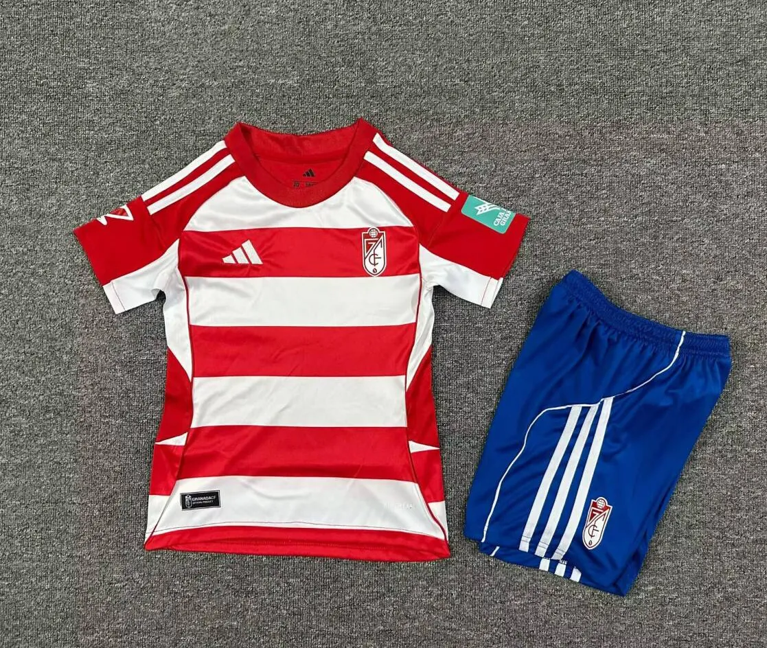 Camiseta Granada Primera Equipación 25/26 Niño ¡¡Cómo ganga, llévatelo!