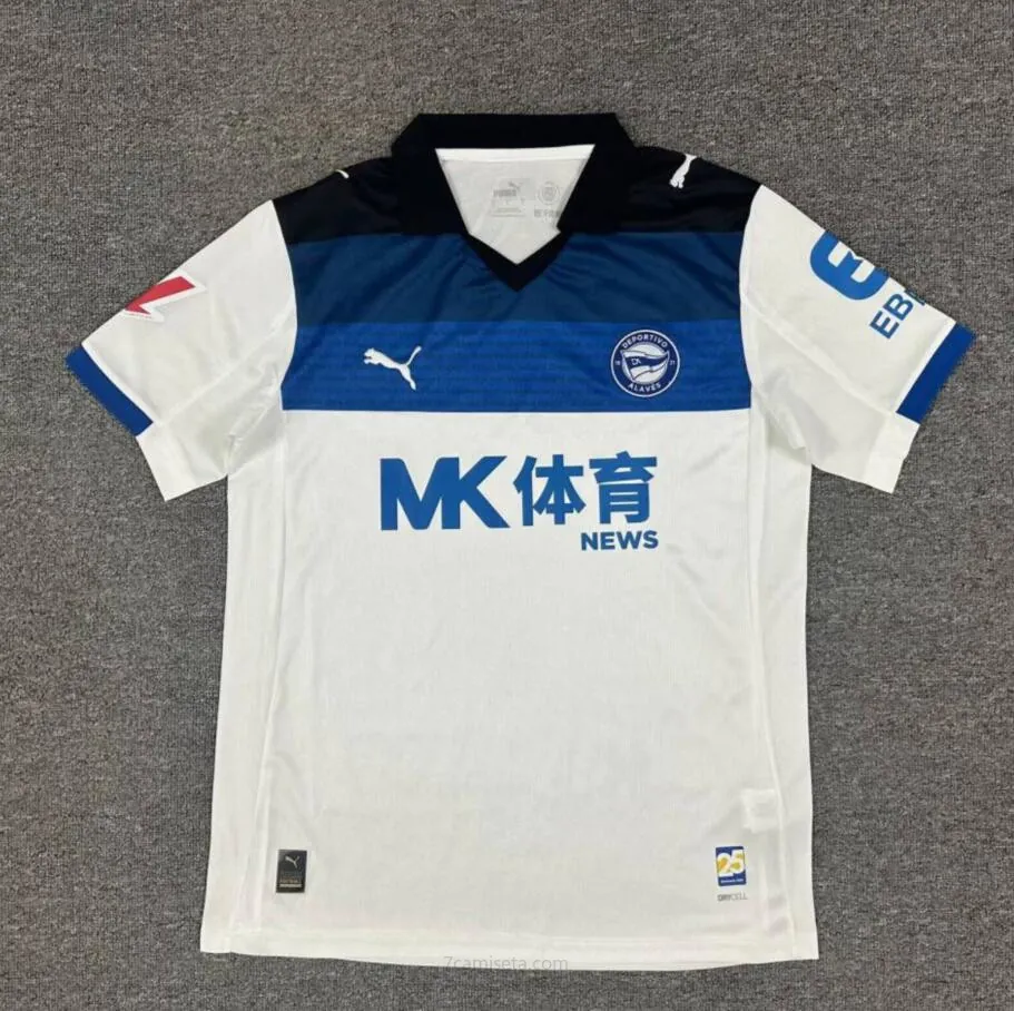 Camiseta Deportivo Alavés Segunda Equipación 25/26 Oportunidad amigo de la temporada