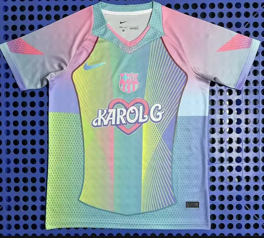 Camiseta Barcelona Espan 25-26 Rebaja transparente de infarto