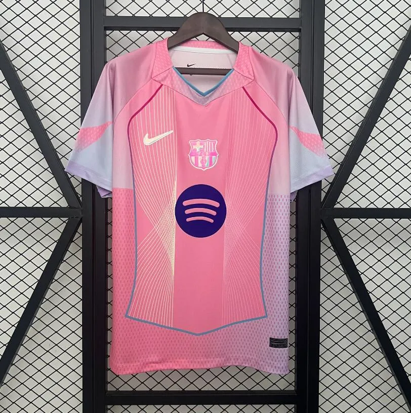 Camiseta Barcelona Rosa (Hombre/Niño) 2025/2026 ¡¡Cómo chollazo, aprovéchala ya!