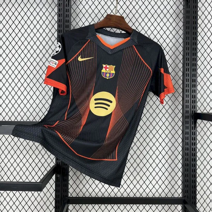 Camiseta Barcelona Negro 2025-2026 Preciaco excelente de la temporada