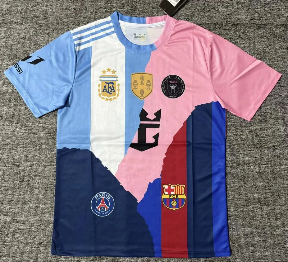 Camiseta Messi VERSIÓN DE EQUIPO COMBINADO 2025 Saldazo espectacular solo hoy