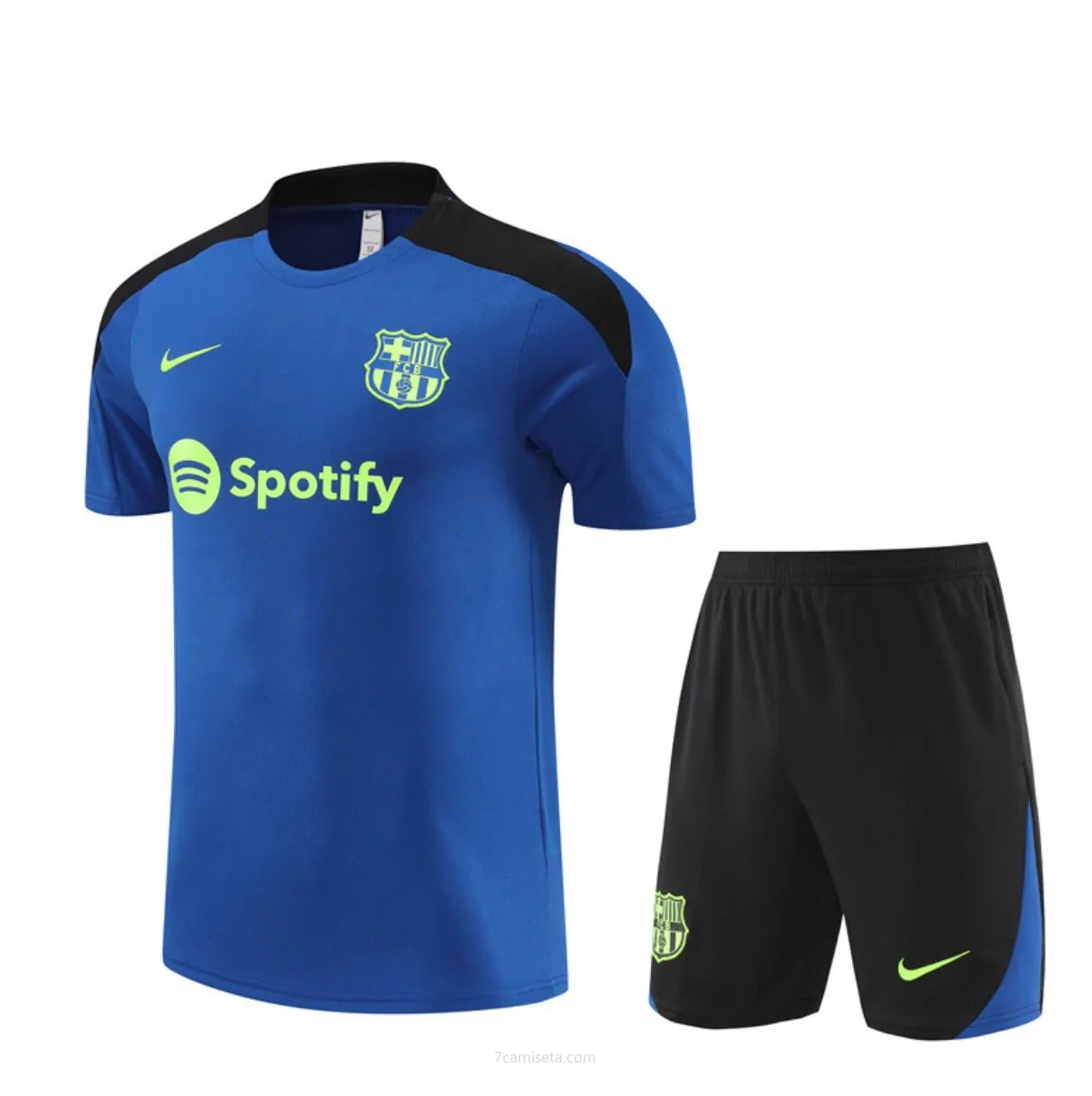 Camiseta B-arcelona Fc Pre-Match (Hombre/Niño) Azul 24/25 + Pantalones Preciaso portentoso de derribo