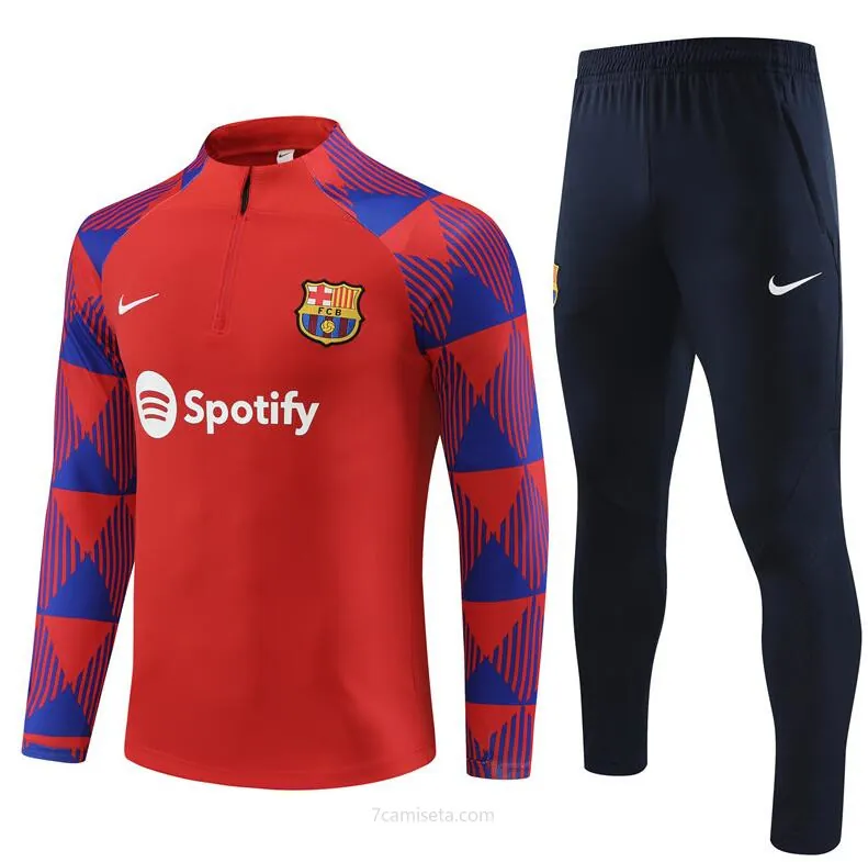 Sudadera Fc B-arcelona Training 23/24 (Hombre/Niño) Rojo + Pantalones ¡¡Menudo/a demencial oferta en todo el mercado!