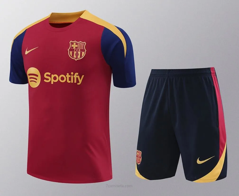 Camiseta FC B-arcelona Pre-Match 2023-2024 Niño + Pantalones ¡¡Qué descuento, pide ahora!