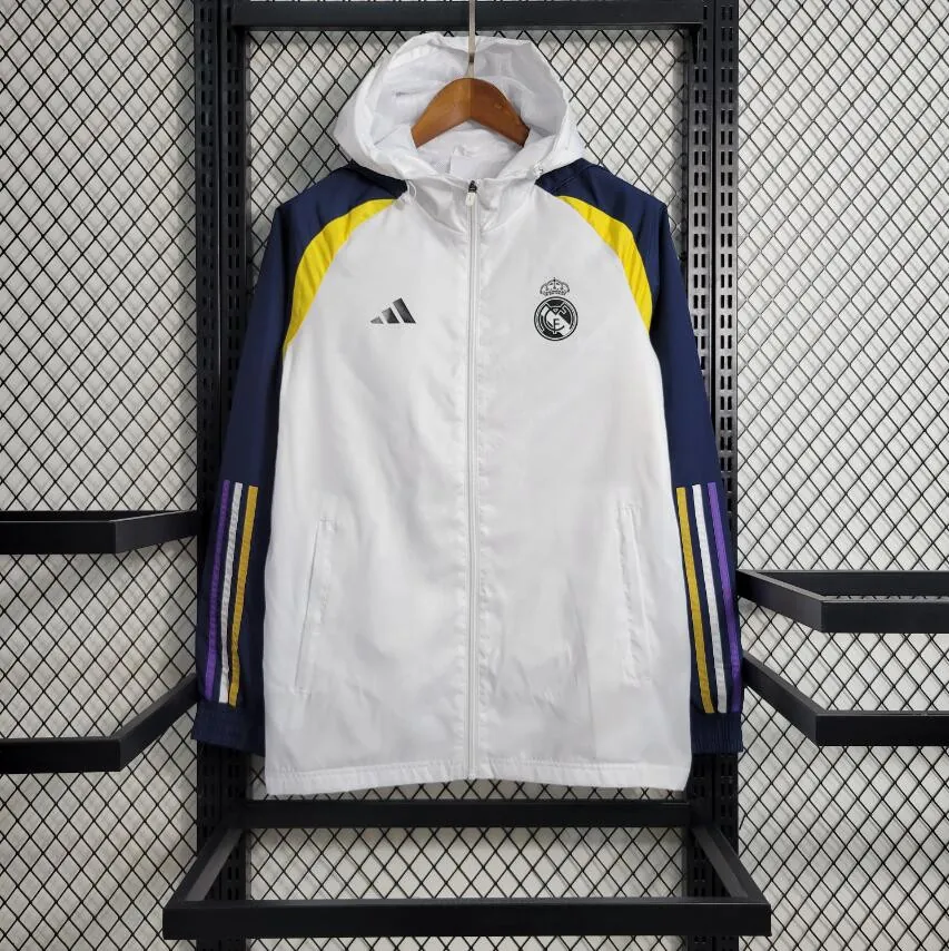 Cortavientos Real Madrid Blanco 2023-2024 Saldo demencial