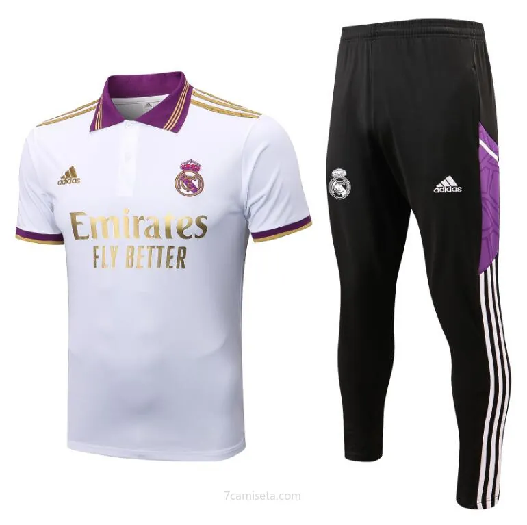 Polo FC Real Madrid 22/23 + Pantalones Preciaco celestial
