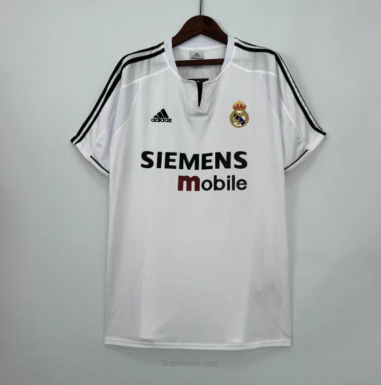 Camiseta Retro Real Madrid Primera Equipación 03/04 Consigue este rebajón transparente