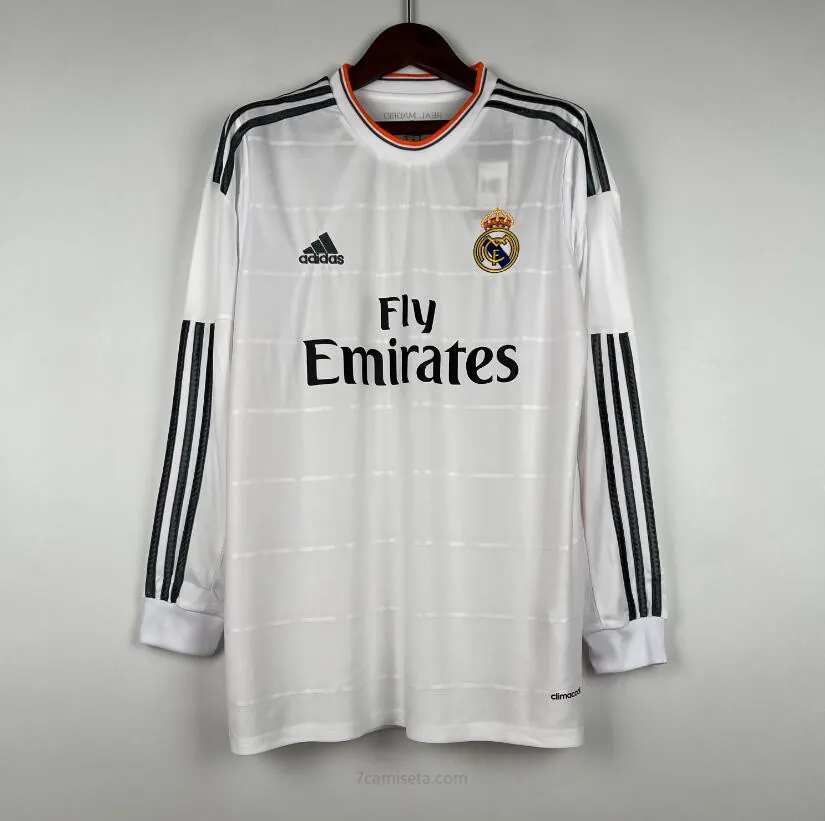 Camiseta Retro Real Madrid Primera Equipación 13/14 ML Pide ahora este oportunidad sensacional