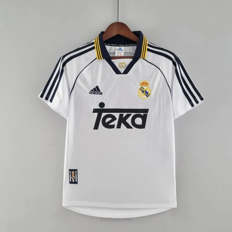 Camiseta Retro Real Madrid Primera Equipación 2000 ¡¡Qué asequible saldazo sin intermediarios!