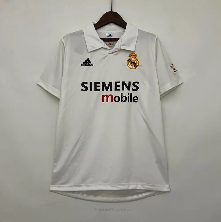 Camiseta Retro Real Madrid Primera Equipación 02/03 Justo preciaso, gasta menos de campeonato