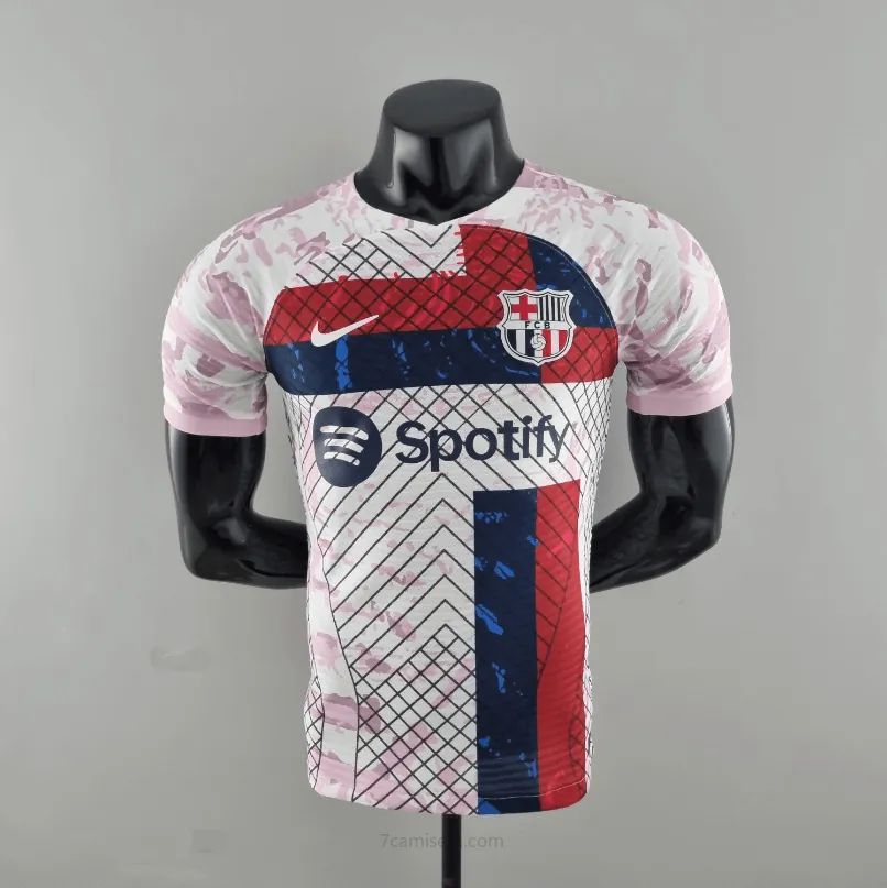 Camiseta 22/23 B-arcelona Edición Especial Camo Rosa Paga menos este saldo alucinante