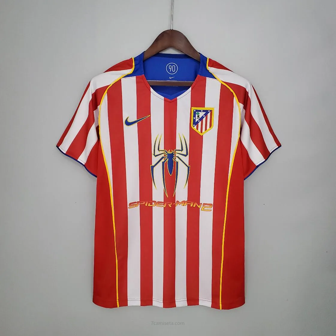 Camiseta Retro Atlético De Madrid 04/05 Saldo inmejorable