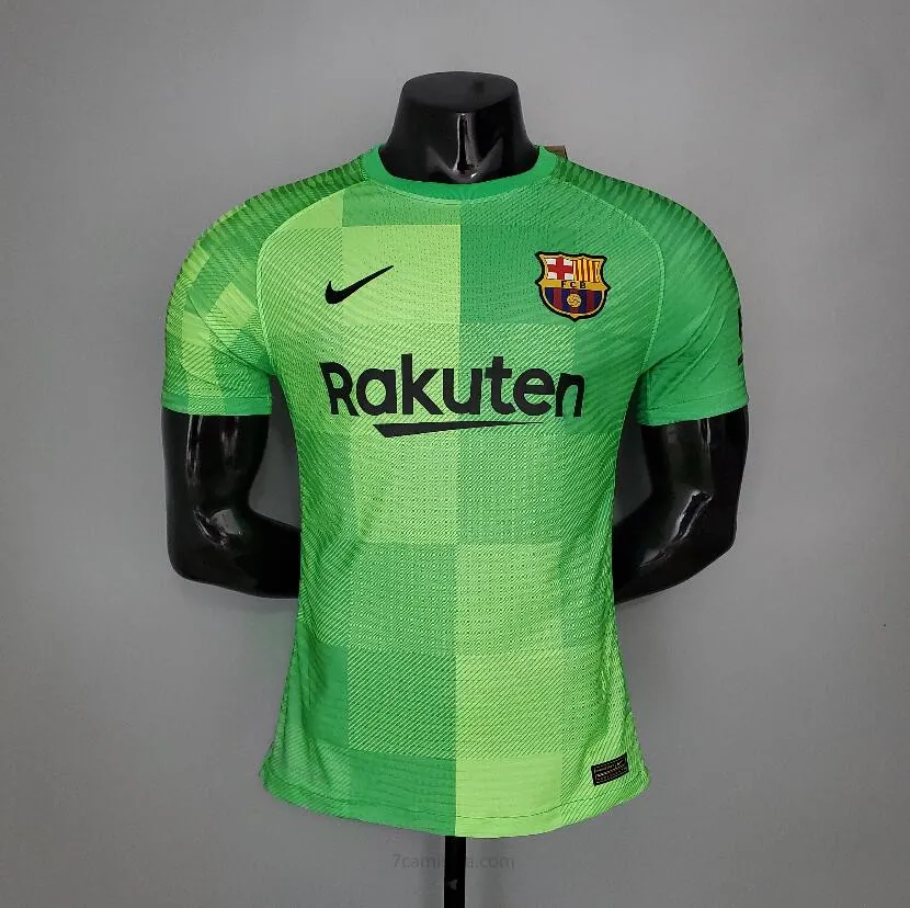 Camiseta Equipación De Portero Stadium FC B-arcelona 2021/22 Fantástico ganga, cógelo de infarto