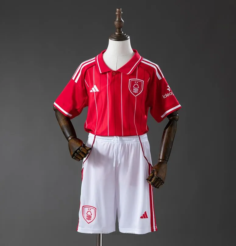 Camiseta Nottingham Forest 1ª Equipación 25/26 Niño ¡¡Cómo oferta, llévatelo!