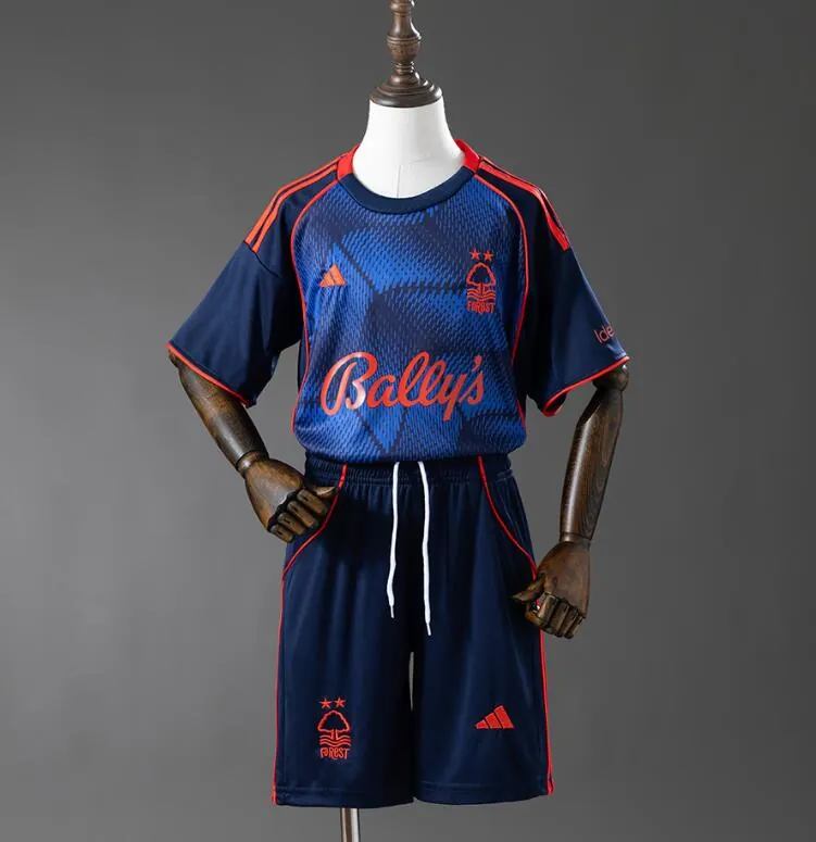 Camiseta Nottingham Forest 3ª Equipación 25/26 Niño ¡¡Cómo celestial liquidación de la temporada!