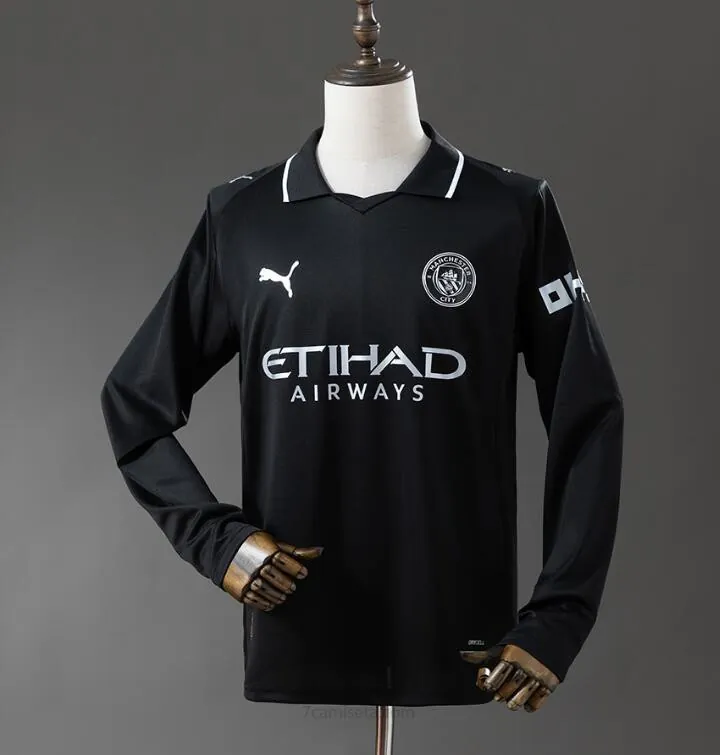 Camiseta Manchester City 2ª Equipacion 25/26 ML ¡¡Vaya ahorro, aprovéchala ya!