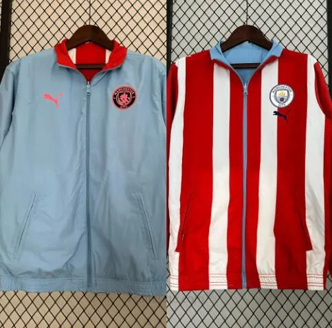 Chandals Manchester City Gabardina Reversible 2024 Sensacional gangaza, activa calidad asegurada