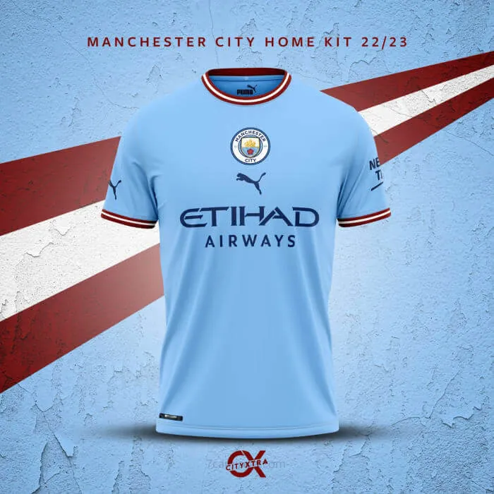 Camiseta Manchester City Primera Equipacion 2022/2023 ¡Qué rebaja!