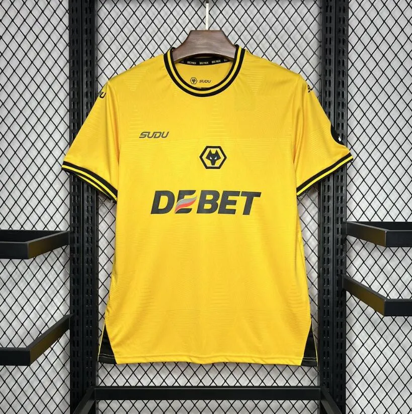 Camiseta Wolves Primera Equipación 24/25 ¡¡Ni te imaginas prodigioso descuento de derribo!