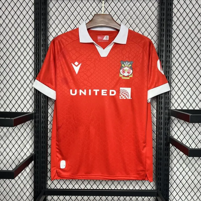 Camiseta Wrexham 1ª Equipación 24/25 Reserva este ahorro increíble