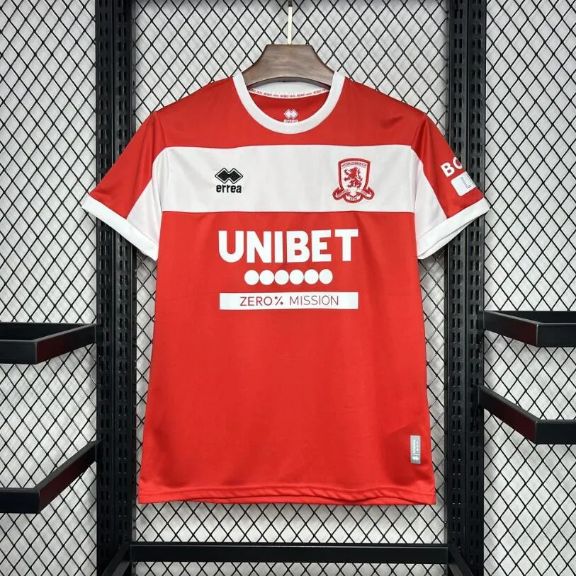 Camiseta Middlesbrough 1ª Equipación 24/25 No lo dejes escapar este ganga formidable