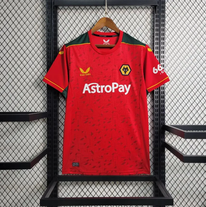 Camiseta Wolves Segunda Equipación 23/24 Preciaso alucinante con devolución gratis