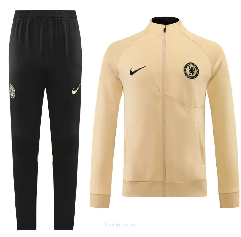 Chaqueta De Chándal Chelsea Caqui 2022 Dispara de colección