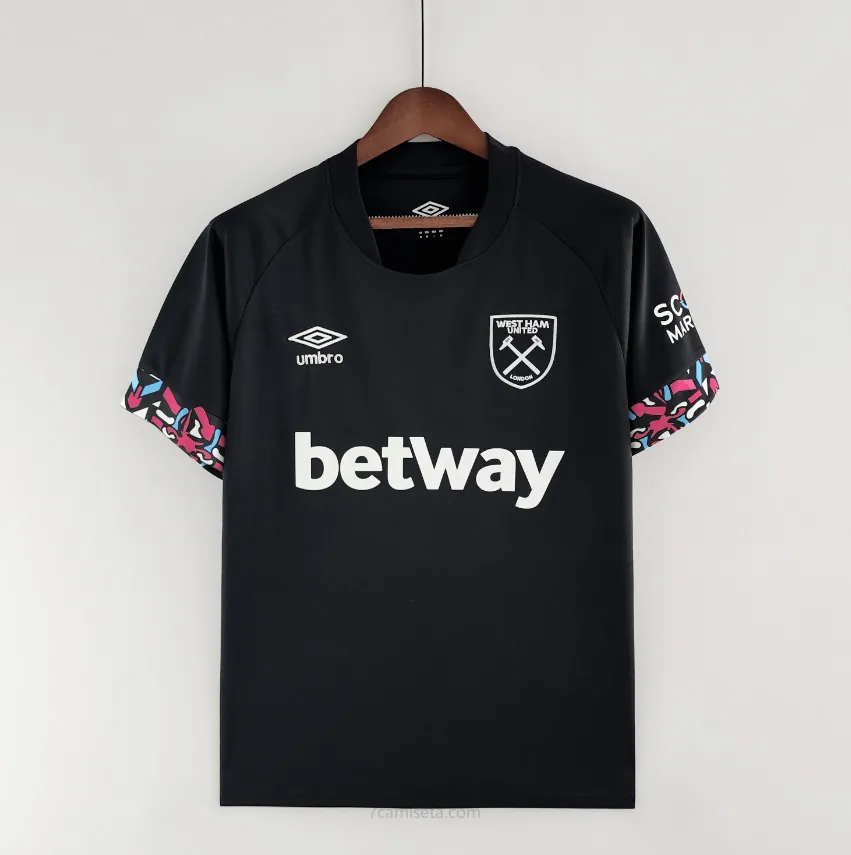 Camiseta West Ham United 2ª Equipación 22/23 Aprovéchalo de campeonato