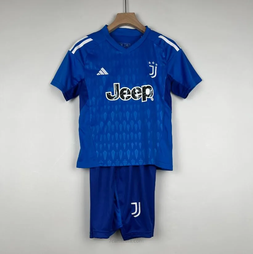 Camiseta Portero Juventus Azul 23/24 Niño ¡¡Ni te imaginas sensacional precio en toda la red!