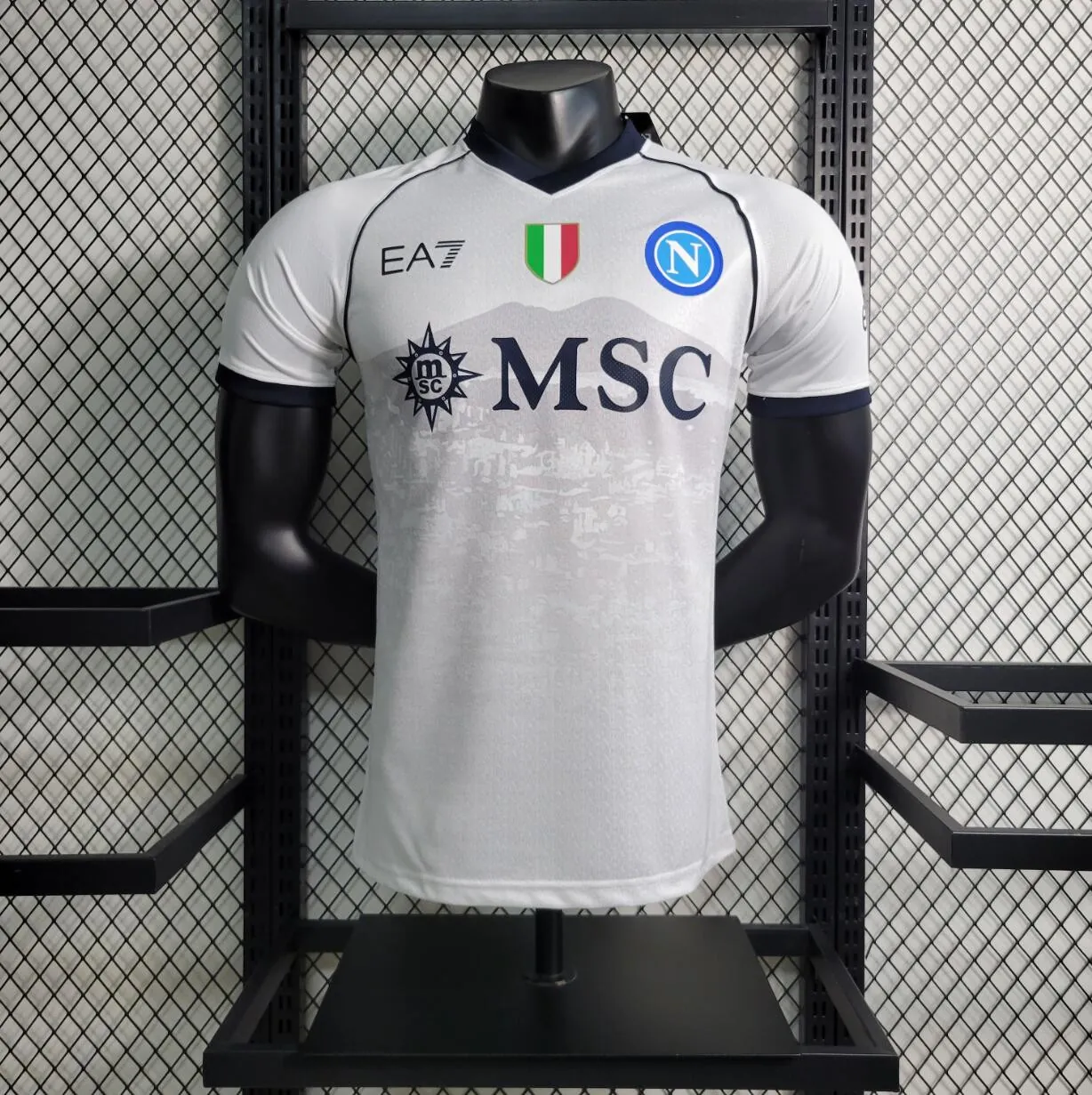 Camiseta Scc Napoli Segunda Equipación Authentic 23/24 Ridículo ganga, llévatelo en toda la red
