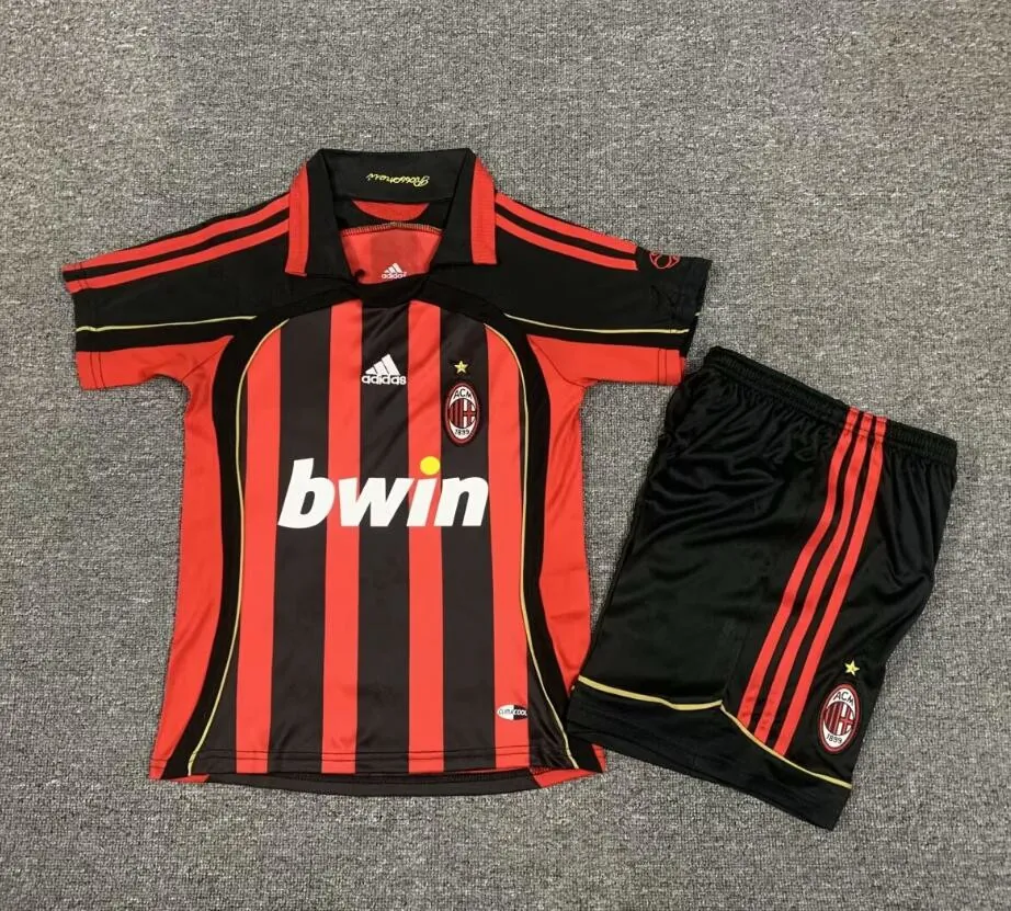 Camiseta Retro Ac Milan 1ª Equipación 06/07 Niño ¡¡Cómo asequible preciaso sin competencia!