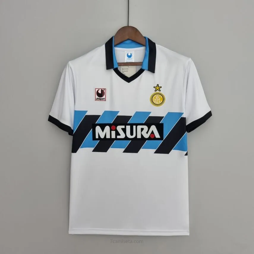 Camiseta Retro Inter Milán Fc Segunda Equipación 90/91 Saldo insuperable
