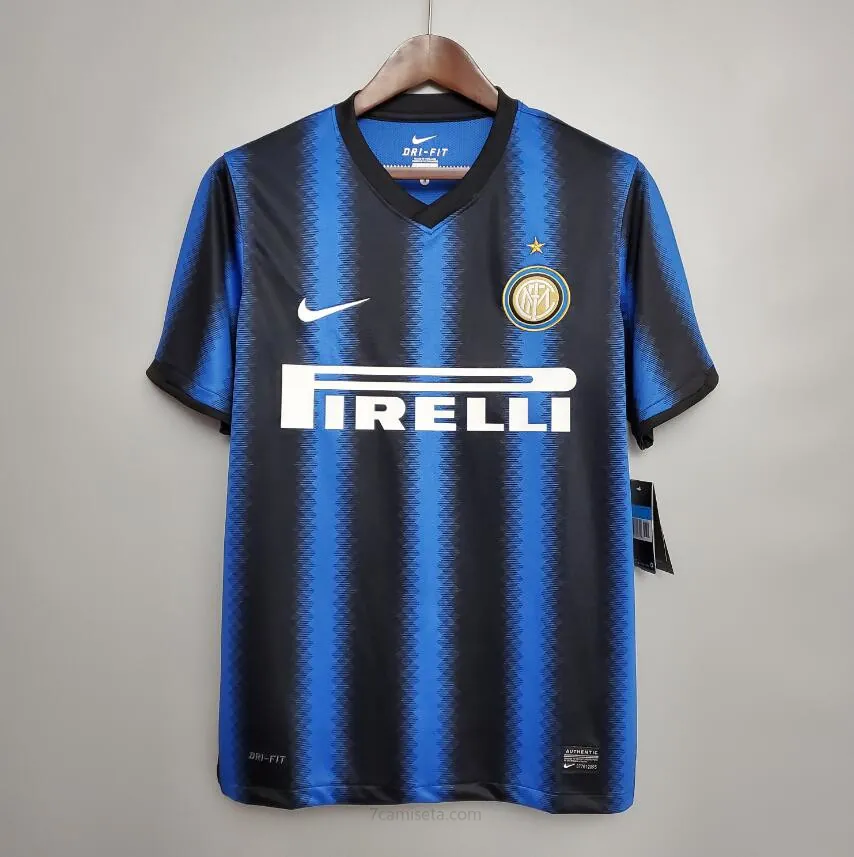 Camiseta Retro Inter Milán Fc Primera Equipación 10/11 Saldo irrisorio por tiempo limitado