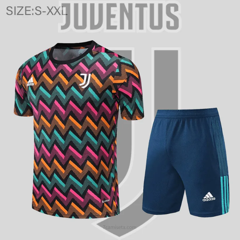 Camiseta Juventus Conjunto De Entreno Manga Corta 22/23 Kit Descuentazo brutal