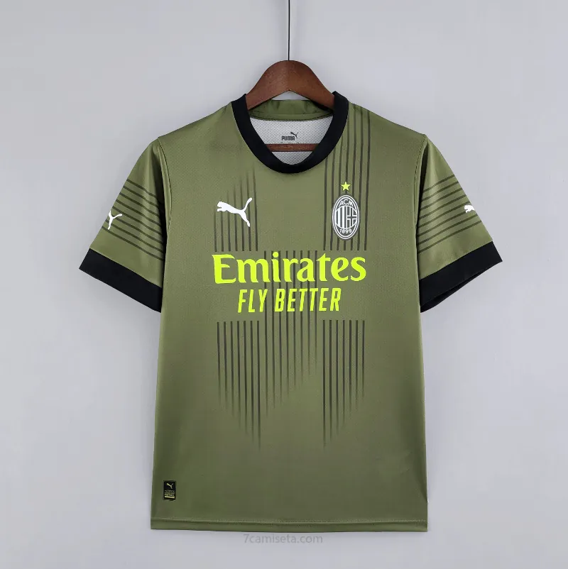 Camiseta AC Milan Tercera Equipación 22/23 Inmejorable preciaso, hazte con él sin intermediarios