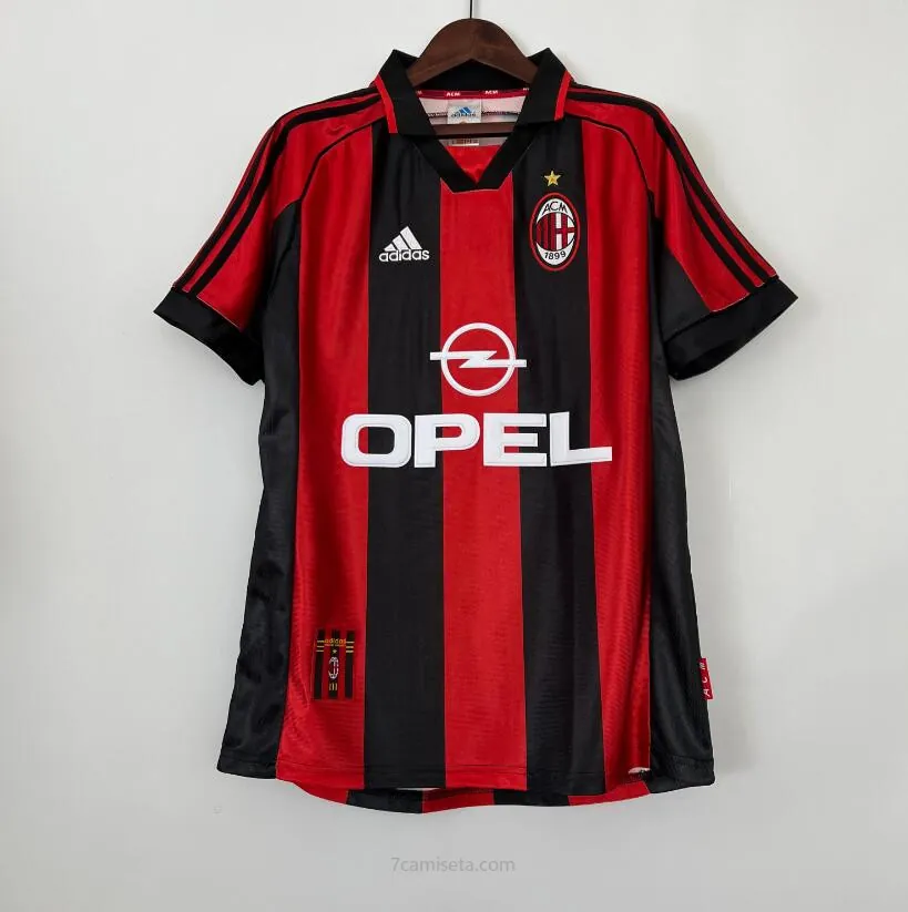 Camiseta Retro AC Milan Primera Equipación 96/97 ¿¡Vaya descuento?