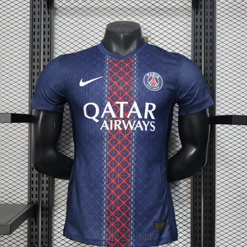 Camiseta París Saint-Germain Primera Equipación 25/26 Authentic Gangaza irrisorio de campeonato
