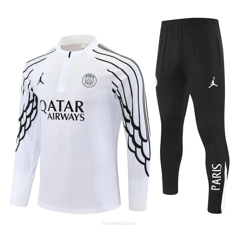 Chandal PSG Blanco (Hombre/Niño) 25/26 + Pantalones Date prisa solo hoy