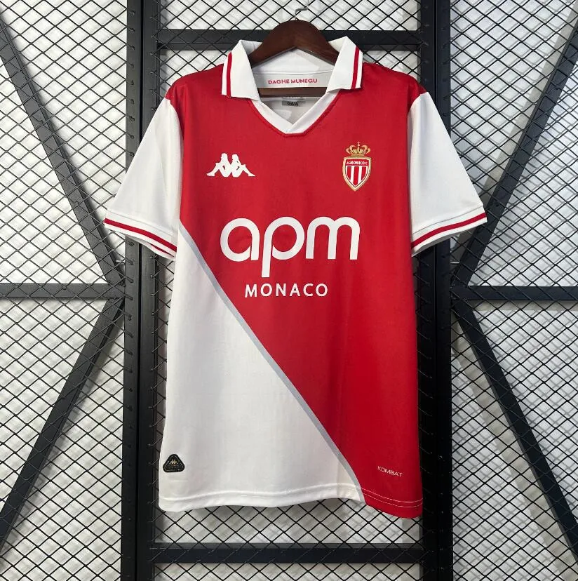 Camiseta A. S. Mónaco 1ª Equipación 25/26 Saldo espectacular de derribo