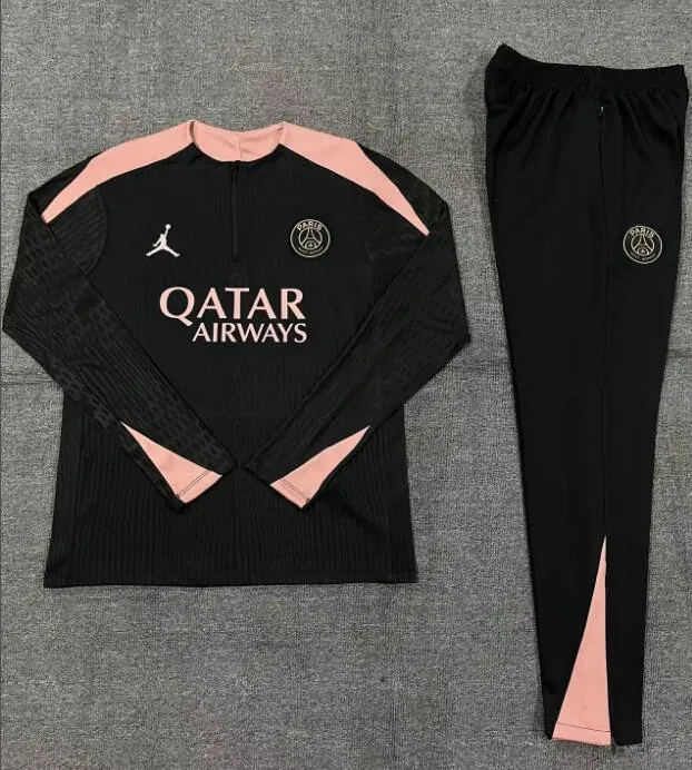 Chandal Entrenamiento París Saint-Germain (Hombre/Niño) Negro 24/25 + Pantalones ¡¡Menudo/a increíble preciaso sin intermediarios!